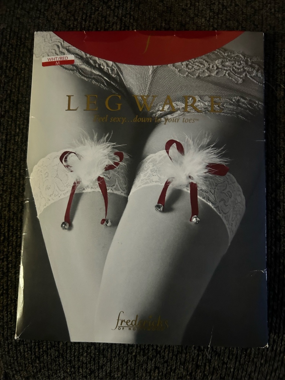 Frederick’s Christmas Holiday Legware Hosiery